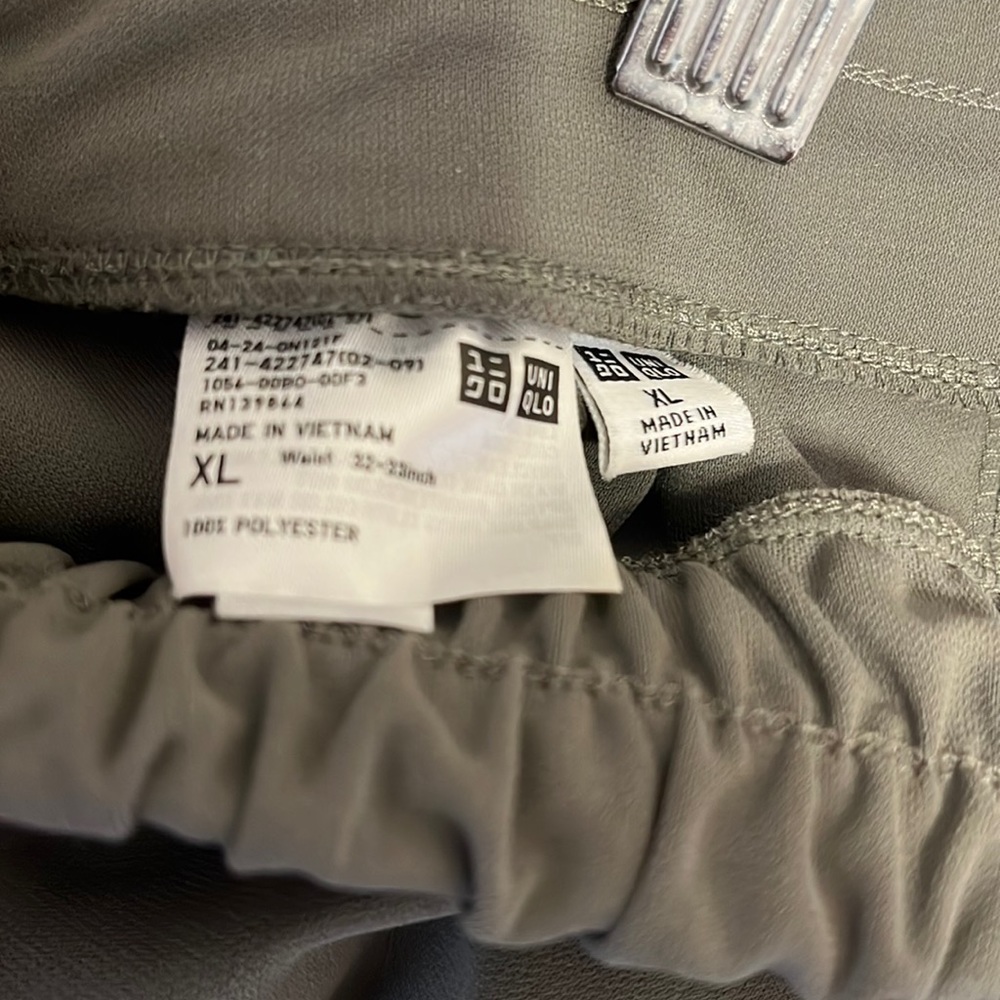 Uniqlo high waisted wide leg pants sz XL NWOT